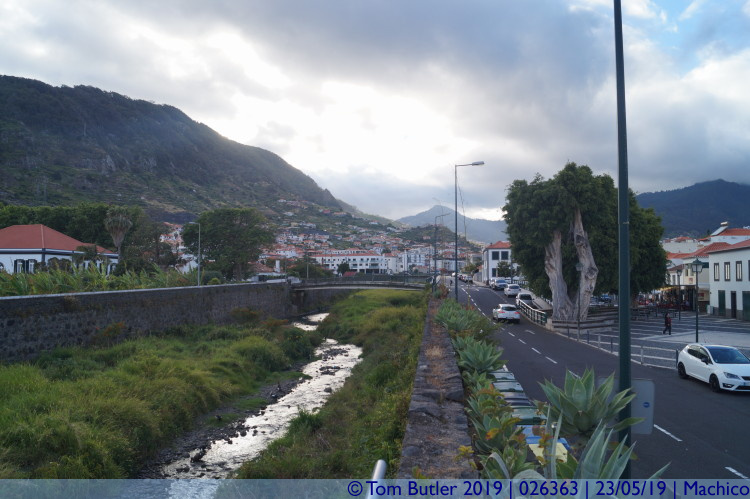 Photo ID: 026363, By the river, Machico, Portugal