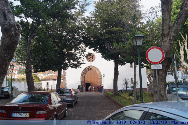 Photo ID: 026370, Church door, Machico, Portugal