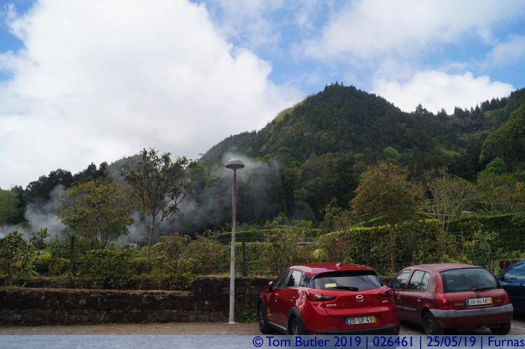 Photo ID: 026461, Steam rises, Furnas, Portugal