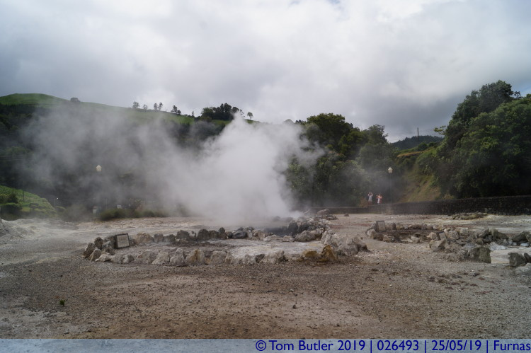 Photo ID: 026493, Lots of fumaroles, Furnas, Portugal