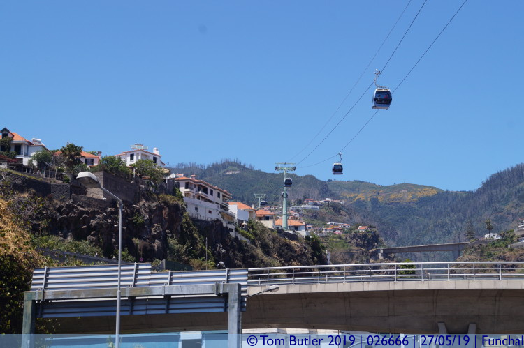 Photo ID: 026666, Cable car, Funchal, Portugal