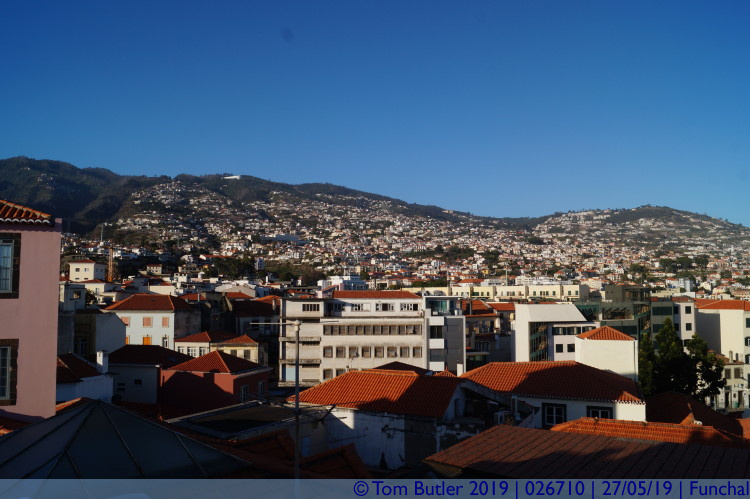 Photo ID: 026710, View from the hotel roof, Funchal, Portugal