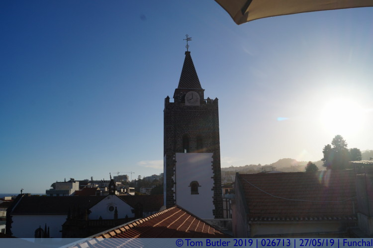 Photo ID: 026713, Cathedral tower, Funchal, Portugal