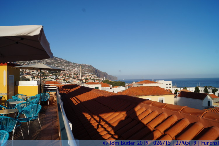 Photo ID: 026715, On the hotel roof, Funchal, Portugal