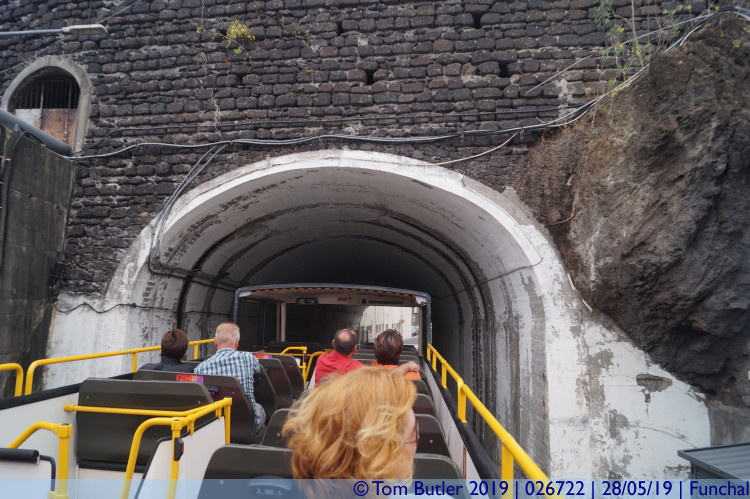 Photo ID: 026722, Into the tunnel, Funchal, Portugal