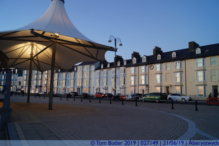 Photo ID: 027149, Bandstand and Hotel, Aberystwyth, Wales