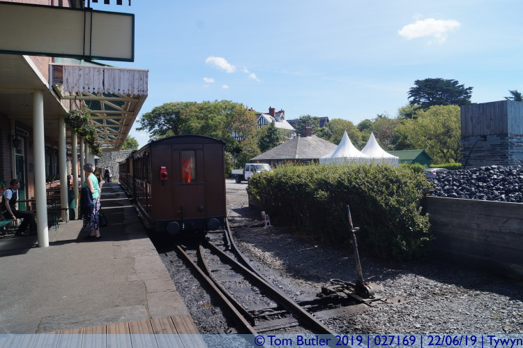 Photo ID: 027169, Rear of the train, Tywyn, Wales