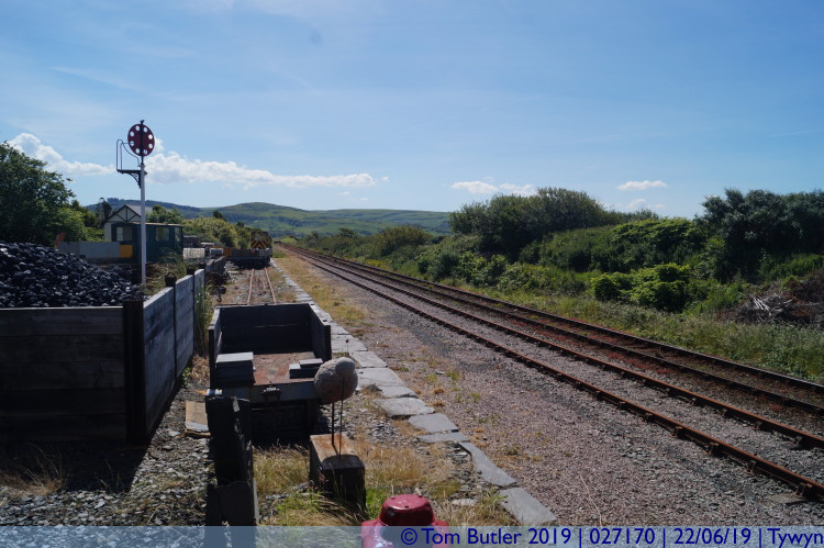 Photo ID: 027170, Big railway from little railway, Tywyn, Wales
