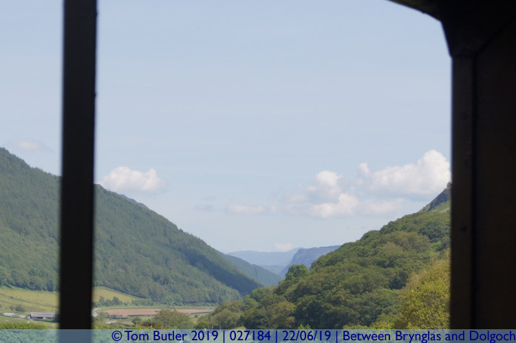 Photo ID: 027184, Looking up the valley, Between Brynglas and Dolgoch, Wales