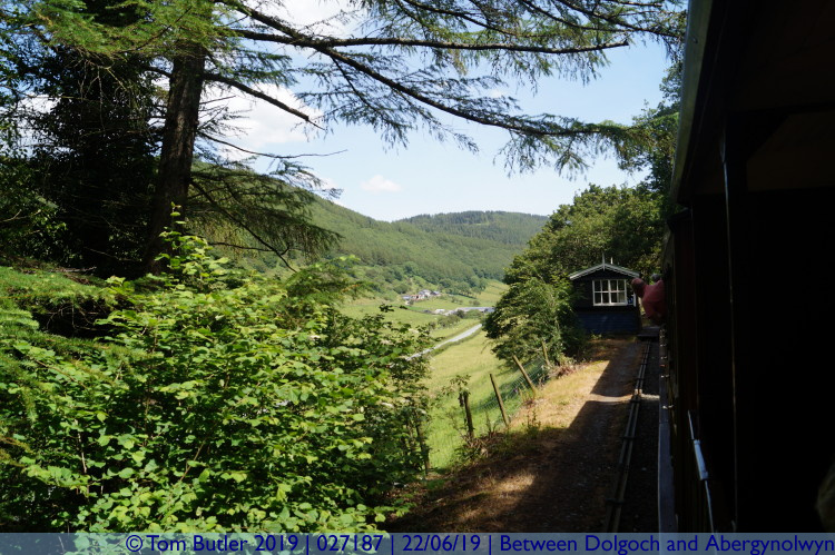 Photo ID: 027187, Valley view, Between Dolgoch and Abergynolwyn, Wales