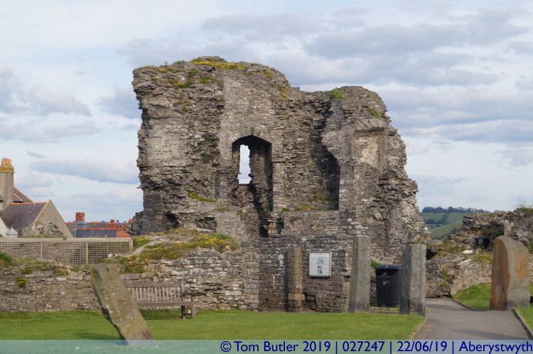 Photo ID: 027247, Castle ruins, Aberystwyth, Wales
