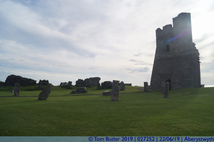 Photo ID: 027252, Castle ruins, Aberystwyth, Wales