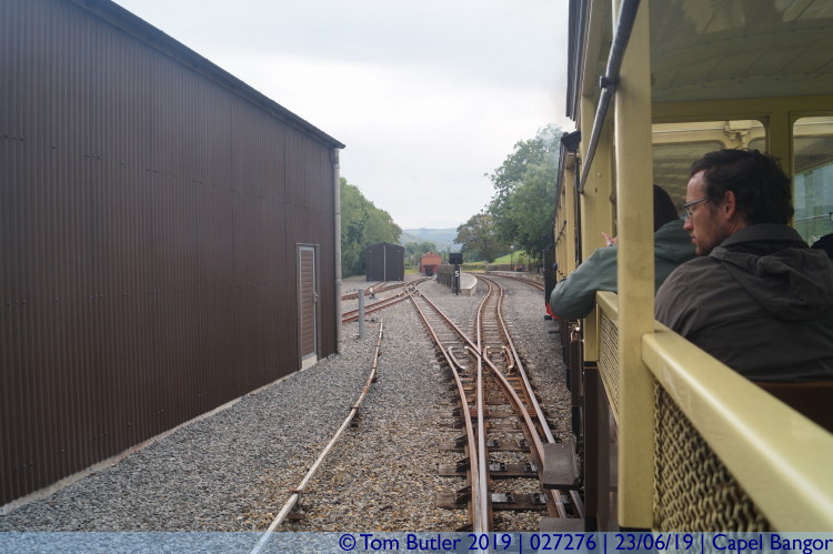 Photo ID: 027276, Approaching the station, Capel Bangor, Wales
