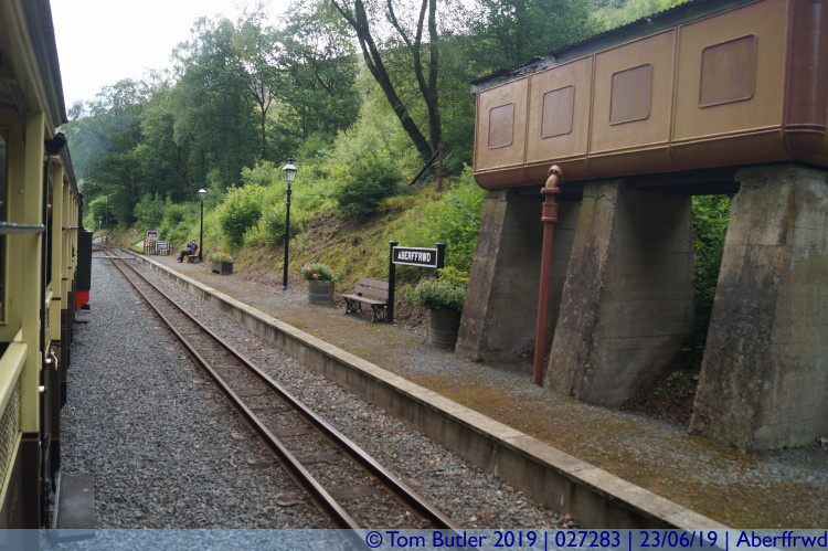 Photo ID: 027283, On the station, Aberffrwd, Wales