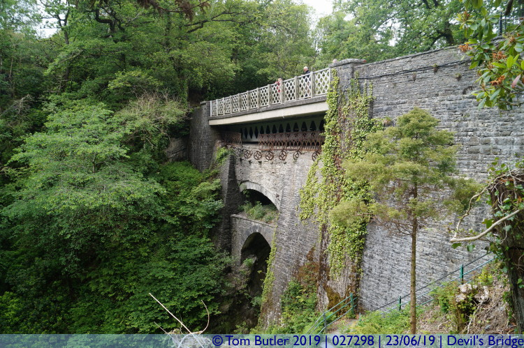 Photo ID: 027298, The three bridges, Devil's Bridge, Wales