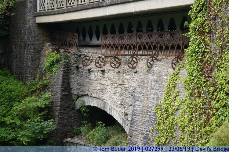 Photo ID: 027299, 2nd bridge, Devil's Bridge, Wales