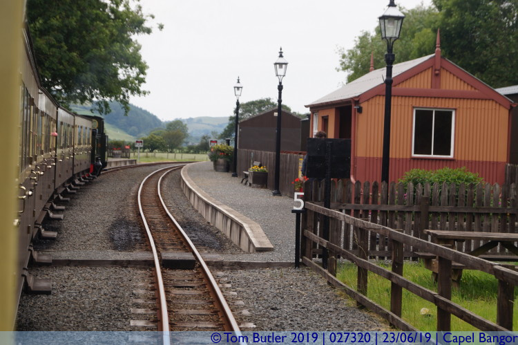 Photo ID: 027320, On the station, Capel Bangor, Wales