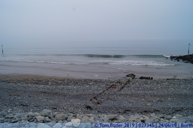 Photo ID: 027345, On the beach, Borth, Wales