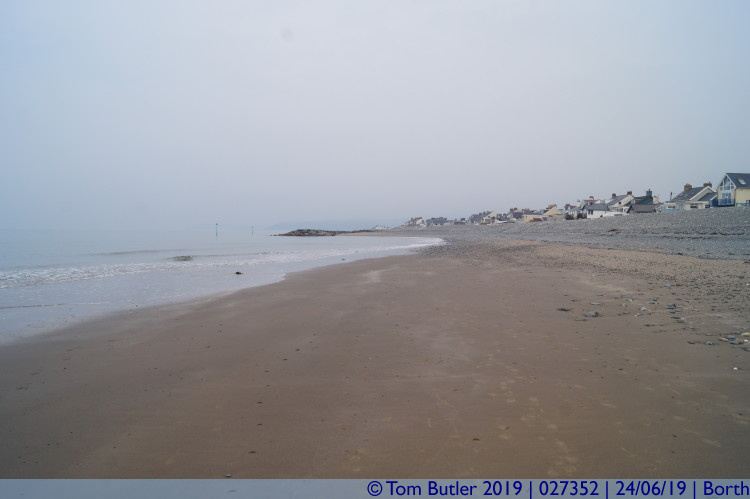 Photo ID: 027352, Sandy beach, Borth, Wales