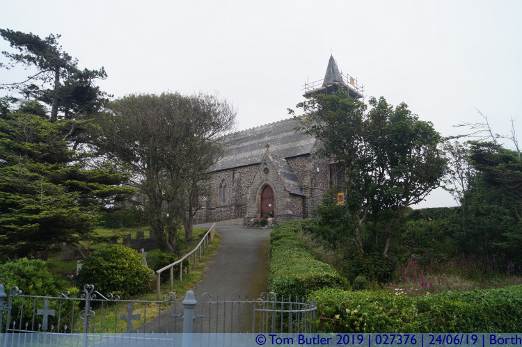 Photo ID: 027376, St Matthew's Church, Borth, Wales