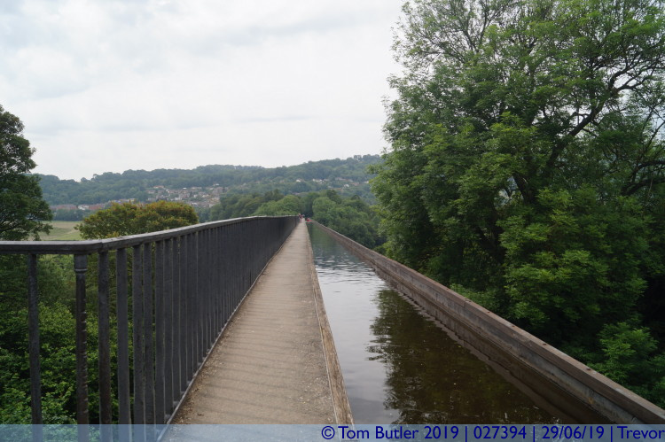Photo ID: 027394, On the aqueduct, Trevor, Wales