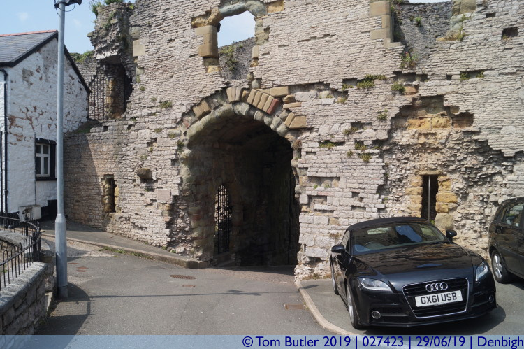 Photo ID: 027423, Rear of Burgess Gate, Denbigh, Wales
