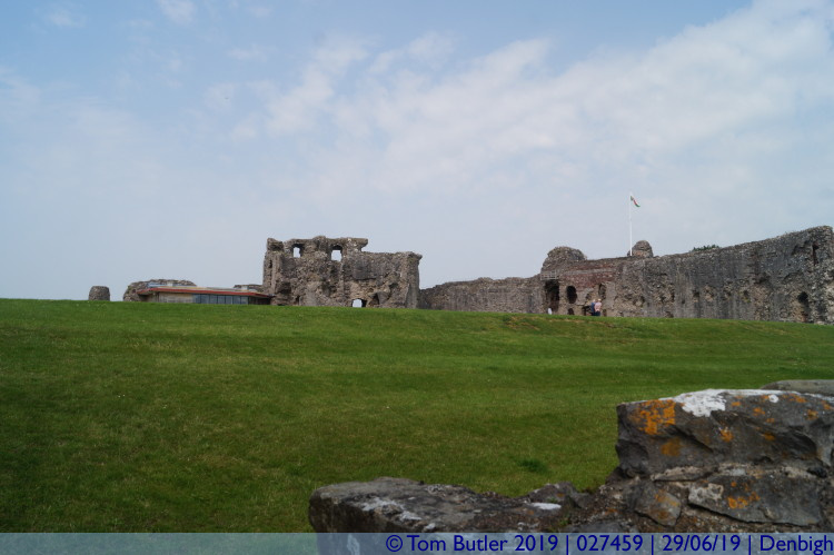 Photo ID: 027459, Inside the castle grounds, Denbigh, Wales