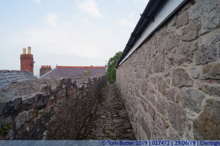 Photo ID: 027472, On the city walls, Denbigh, Wales