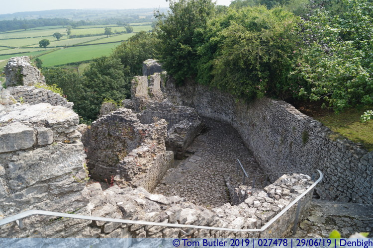Photo ID: 027478, On the city walls, Denbigh, Wales