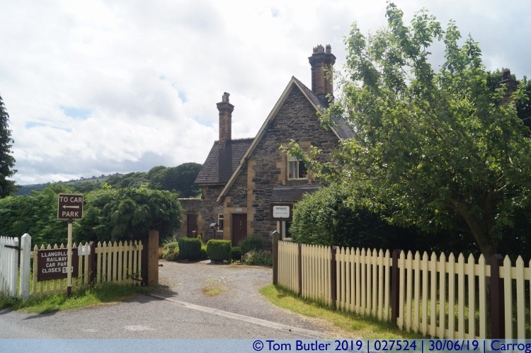Photo ID: 027524, Old station house, Carrog, Wales