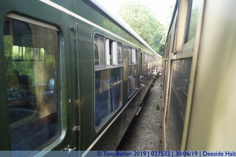 Photo ID: 027532, Between trains, Deeside Halt, Wales