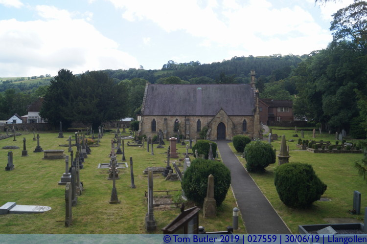 Photo ID: 027559, St Johns Church, Llangollen, Wales