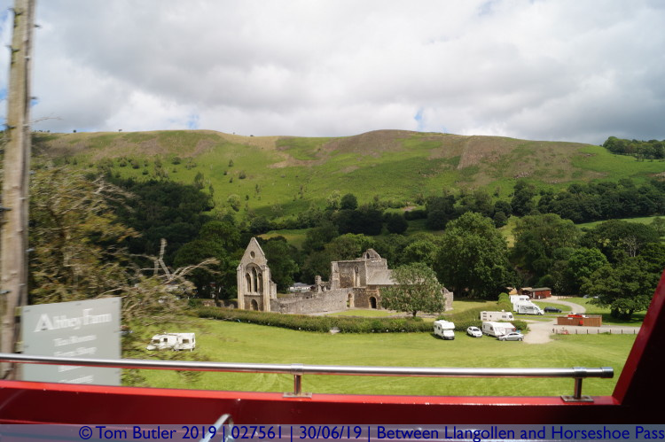Photo ID: 027561, Valle Crucis Abbey, Between Llangollen and Horseshoe Pass, Wales