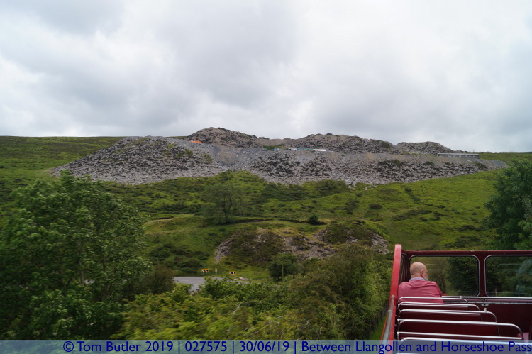 Photo ID: 027575, Berwyn Slate Quarry, Between Llangollen and Horseshoe Pass, Wales