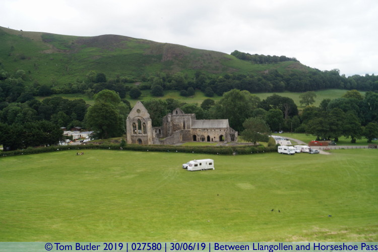Photo ID: 027580, Valle Crucis Abbey, Between Llangollen and Horseshoe Pass, Wales