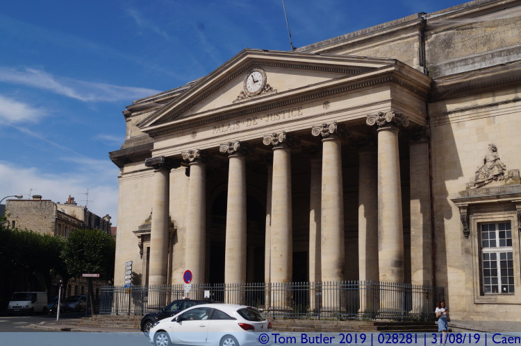 Photo ID: 028281, The Palais de Justice, Caen, France
