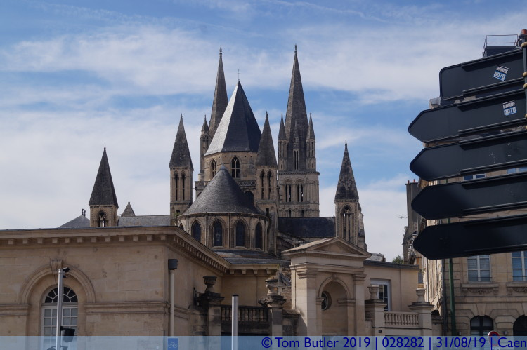 Photo ID: 028282, Towers of the Men's Abbey, Caen, France