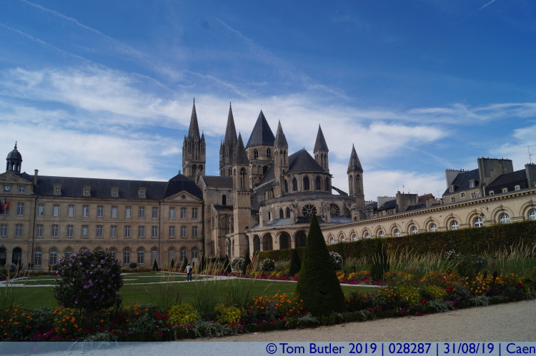 Photo ID: 028287, Abbey and grounds, Caen, France