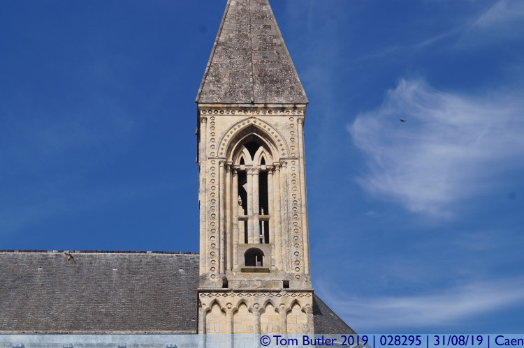 Photo ID: 028295, Tower of the Men's Abbey, Caen, France