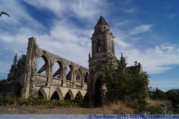 Photo ID: 028298, Ruins of the Old St Stephens, Caen, France
