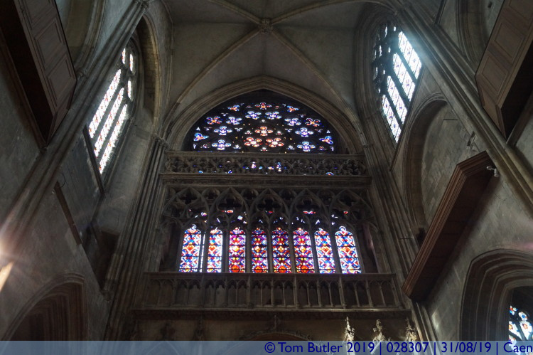 Photo ID: 028307, Stained glass, Caen, France