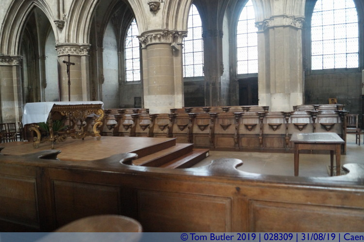Photo ID: 028309, Choir, Caen, France