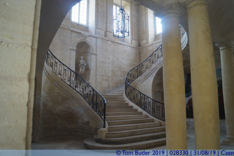 Photo ID: 028330, Inside the Womens Abbey, Caen, France