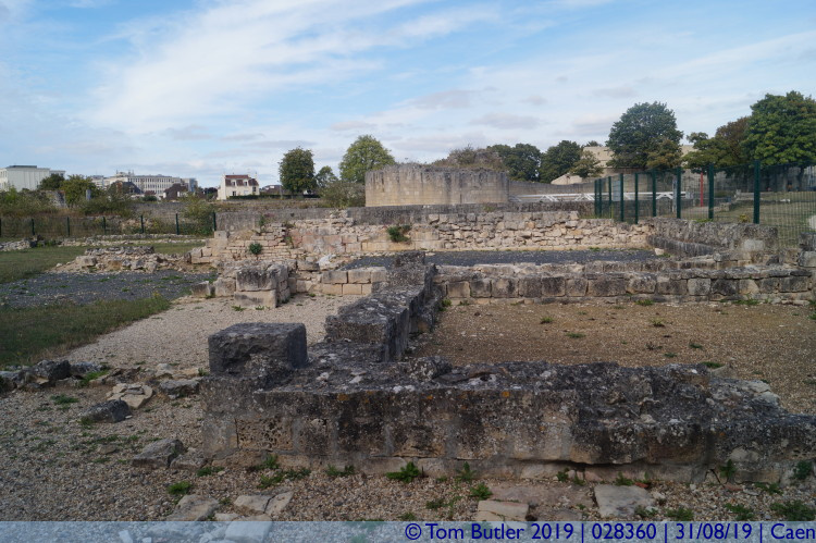 Photo ID: 028360, Williams palace ruins, Caen, France