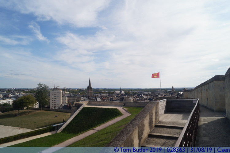 Photo ID: 028363, On the ramparts, Caen, France