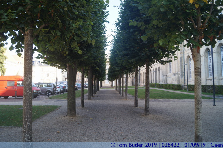 Photo ID: 028422, Grounds of the Abbey, Caen, France