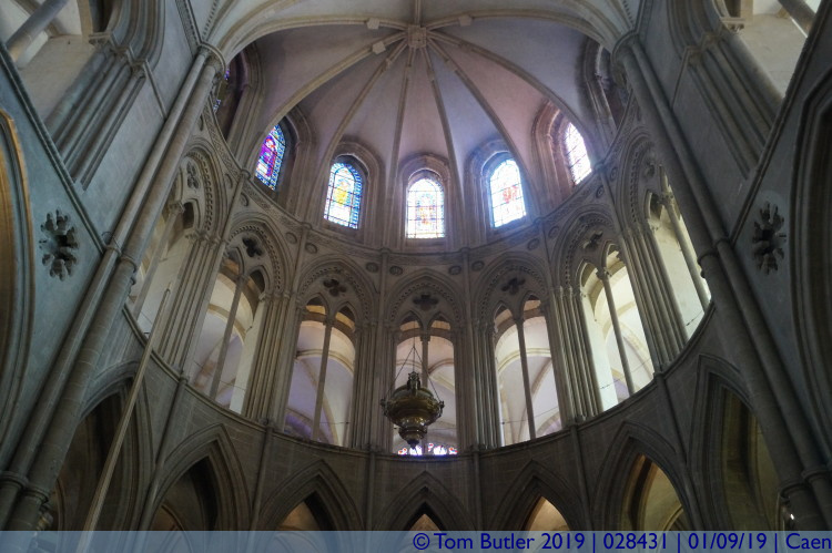 Photo ID: 028431, Behind the altar, Caen, France