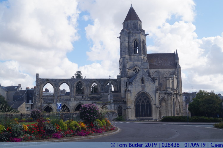 Photo ID: 028438, Ruins of the Old St Stephens, Caen, France