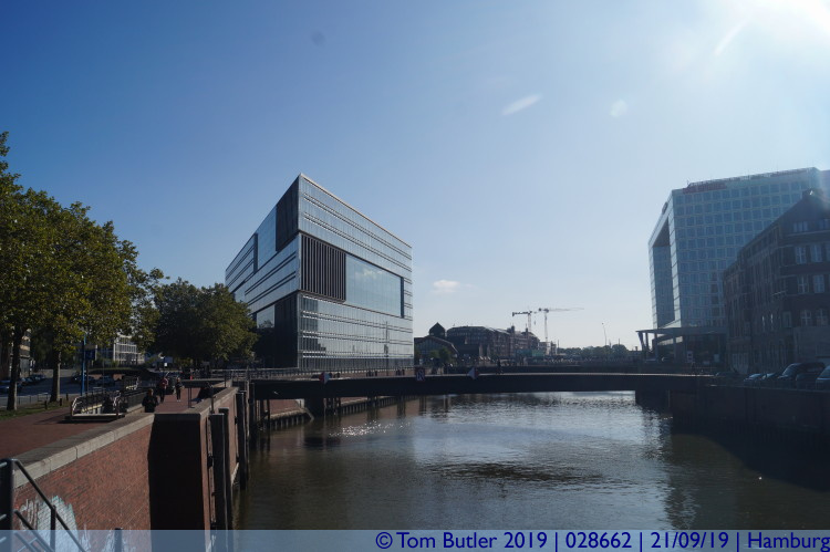 Photo ID: 028662, Looking up the Zollkanal, Hamburg, Germany