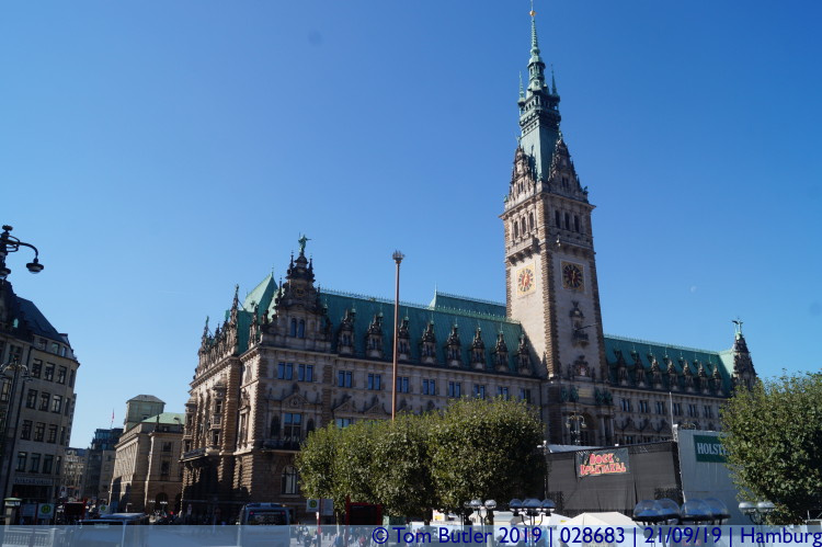 Photo ID: 028683, Town Hall, Hamburg, Germany